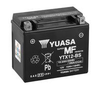 YTX12-BS BATTERIA ORIGINALE YUASA CON ACIDO PIAGGIO X7 300IE EVO 2011