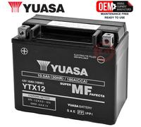 Yuasa Battery YTX12-BS Batteria per moto