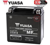 Batteria AGM Yuasa GYZ-Series Uomo
