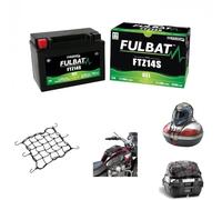 BATTERIA YTZ14S-BS GEL FULBAT 12V/11,2AH (SIGILLATA ATTIVATA PRONTA ALL'USO) BATTERIE PER MOTO SCOOTER SPECIFICA 150X87X110MM FAI DA TE COMPATIBILE CON CF MOTO NK Sport 800 2023 A 2024