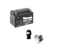 BATTERIA YUAS YTX9-BS 12VOLT 18AH AMPERE GiA' PRONTA E CARICA ALL'USO COMPATIBILE CON SUZUKI AN Burgman 400 da anno 1999 al 2002 BATTERIE PER MOTO SCOOTER SPECIFICA 152X88X106MM