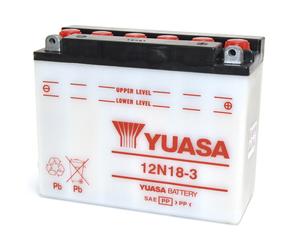 BATTERIA YUASA 12N18-3 12V/18AH