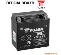 YTX14-BS BATTERIA ORIGINALE YUASA CON ACIDO KAWASAKI W 650 EJ650 2006