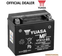 BATTERIA YUASA KAWASAKI W 800 2011-2022 CBTX12BS YTX12-BS 12V/10AH