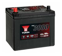 YBX3014 BATTERIA YUASA 60AH 500 SX 232-175-225