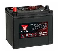 YBX3014 BATTERIA YUASA 60AH 500 SX 232-175-225