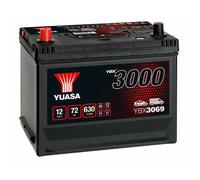YUASA YBX3069 BATTERIA PER AUTO SMF 72 Ah 630A 12V SERIE YBX3000 POLO SINISTRO