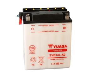 BATTERIA YUASA SYB14L-A2 12V 14AH KAWASAKI GPZ TURBO (ZX750E1 E2) 750 1984 1985