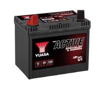 BATTERIA YUASA U1 30AH 330A SX PER TRATTORINI RASAERBA E APPLICAZIONI SPECIALI