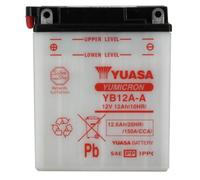 Batteria Yuasa yb12a-a Combipack Convenzionale Moto Motore Ricambi