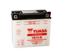 BATTERIA YUASA YB16-B 12V 19AH HARLEY DAVIDSON XL XLH SPORTSTER 883 1988 1996