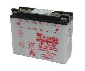BATTERIA YUASA YB16AL-A2 12V 16AH DUCATI SUPERSPORT (600S) 600 1991 1997