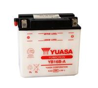 Batteria Yuasa yb16b-a Convenzionale Moto Motore Ricambi Ciclomotore Accessori