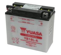 BATTERIA YUASA YB18L-A 12V 18AH KAWASAKI Z SHAFT (KZ1100A1 A2 A3) 1100 1981 1983