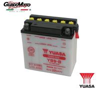 YB9-B BATTERIA ORIGINALE YUASA AD ACIDO APRILIA SR 50R 2013