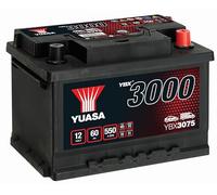 - BATTERIA YUASA YBX3075 12V 60AH 550A
