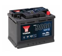 YUASA YBX9027 BATTERIA AGM AD ALTE PRESTAZIONI 12V 60AH 640A SERIE YBX9000