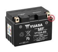 YTX12-BS YUASA BATTERIA MOTO YUASA 10V/10,5AH 150X87X130