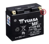 BATTERIA YUASA YT12B-BS 12V 10AH DUCATI ST2 ST3 ST4