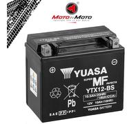 BATTERIA YUASA YTX12-BS SIGILLATA ATTIVATA 12V 10AH APRILIA PEGASO FACTORY 660