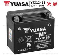 BATTERIA YUASA YTX12-BS SIGILLATA ATTIVATA 12V 10AH APRILIA PEGASO FACTORY 660