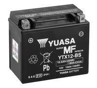 BATTERIA YUASA YTX12-BS SIGILLATA ATTIVATA 12V 10AH APRILIA PEGASO FACTORY 660