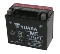 BATTERIA YUASA YTX12-BS SIGILLATA ATTIVATA 12V 10AH APRILIA PEGASO FACTORY 660