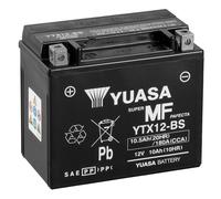 BATTERIA YUASA YTX12 TRIUMPH SPEED TRIPLE 1050 2005-2015 ATTIVATA GIA' PRONTA