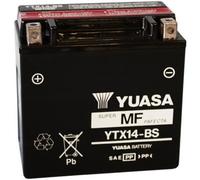 YTX14-BS BATTERIA ORIGINALE YUASA CON ACIDO KAWASAKI W 650 EJ650 2006