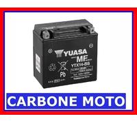 BATTERIA YUASA YTX14-BS KYMCO XCITING 400 '12>'15