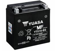 BATTERIA YUASA YTX16-BS 12V 14Ah TRIUMPH Tiger 800-XC 2011 2012 2013 2014