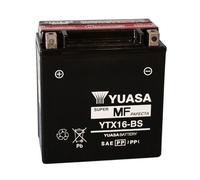 YTX16-BS BATTERIA ORIGINALE YUASA CON ACIDO KAWASAKI VN 1600 CLASSIC TOURER 2006