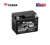 BATTERIA YUASA YTX4L-BS ATTIVATA PER BENELLI PEPE 50 2010-2012