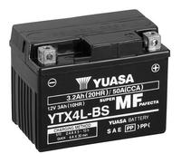 YTX4L-BS YUASA BATTERIA MOTO YUASA 3V/3,2AH 114X71X86