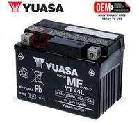 BATTERIA PER MOTO 12V YUASA YTX4L GILERA DNA 50 00 RUNNER POGGIALI
