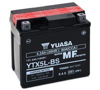 BATTERIA YUASA YTX5L-BS 12V 4Ah per SUZUKI AH Address 100 1995 1996