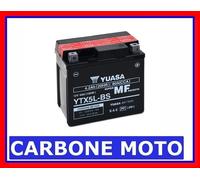 BATTERIA YUASA YTX5L-BS SIGILLATA ATTIVATA 12V 4AH MBK BOOSTER 100 1999