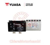 BATTERIA YUASA YTX7A-BS 12V 6,3Ah KYMCO AGILITY 50 4T CARRY 50 2011-2012-2013