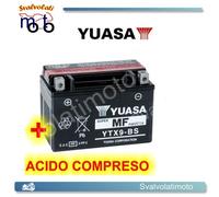 BATTERIA YUASA YTX9-BS VARI MODELLI SYM MOTO SCOOTER