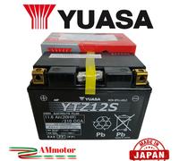 Batteria Yuasa YTZ12S Silver Wing 400 2011 Originale Attiva Sigillata Carica