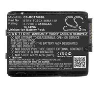 BATTERIA ZEBRA MOTOROLA TC70 TC75 NUOVA CS-MOT700BL 4550mAH