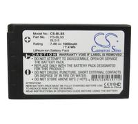Batterie 1000mAh BLS-5 PS-BLS5 BLS-50 Per Olympus E-PC2 E-PL5 E-PL6 E-PL7 E-PL8