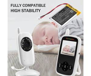 BATTERIE 1000mAh Tipo BAT-UU24 Per HelloBaby Dragon Touch E40 HB24 HB24RX HB32