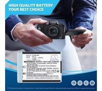 BATTERIE 1250mAh NB-13L NB13L Per Canon Powershot G5X M2, G7X, SX620HS SX720HS