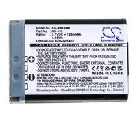 BATTERIE 1250mAh Tipo NB-13L NB13L Per Canon Powershot G5X, G5X M2, G7X G9X