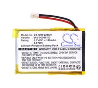 BATTERIE 180mAh Tipo 361-00086-00 per Garmin Forerunner 220 225 235 630 645