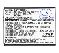 Batterie 1900mAh Tipo TBL-55A2550 Per TP-Link TL-TR961 M7350, M7350 Ver 2