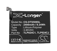 BATTERIE 2400mAh Tipo TLP024C1 TLP024CJ Per Vodafone Smart N8 N9 VFD-610 VFD620