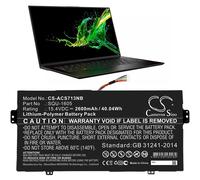 BATTERIE 2600mAh SQU-1605 Per Cameron Sino Per Acer Spin 7 SP714-51