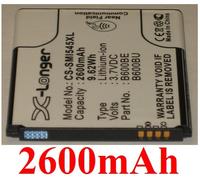 Batterie 2600mAh Tipo B600BC B600BE B600BU Per Samsung SHV-E470S